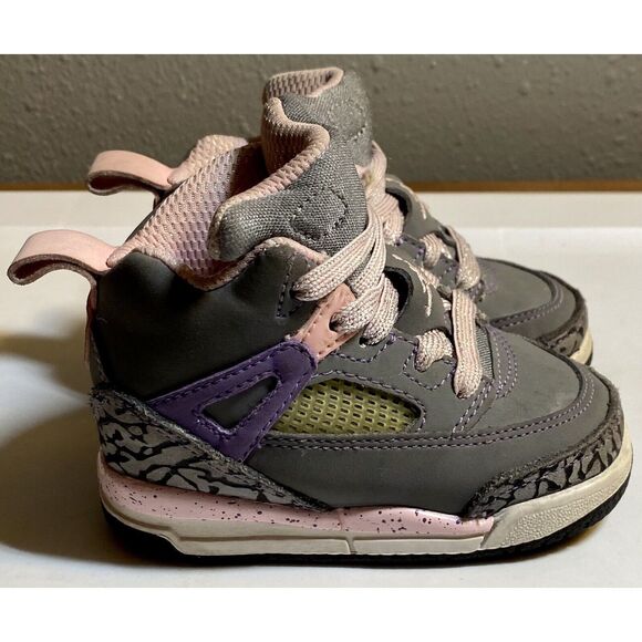 Air Jordan Spizike Toddlers Td Cool Grey/liquid 317701-028 Spike Lee Size 4c - Picture 3 of 10